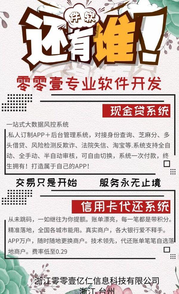 浙江智能代還軟件開發