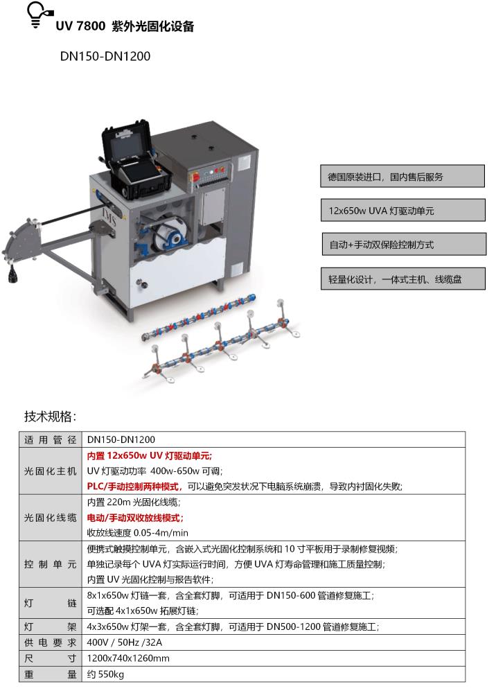 UV 7800 紫外光固化设备 适用管径DN150-DN1200.png