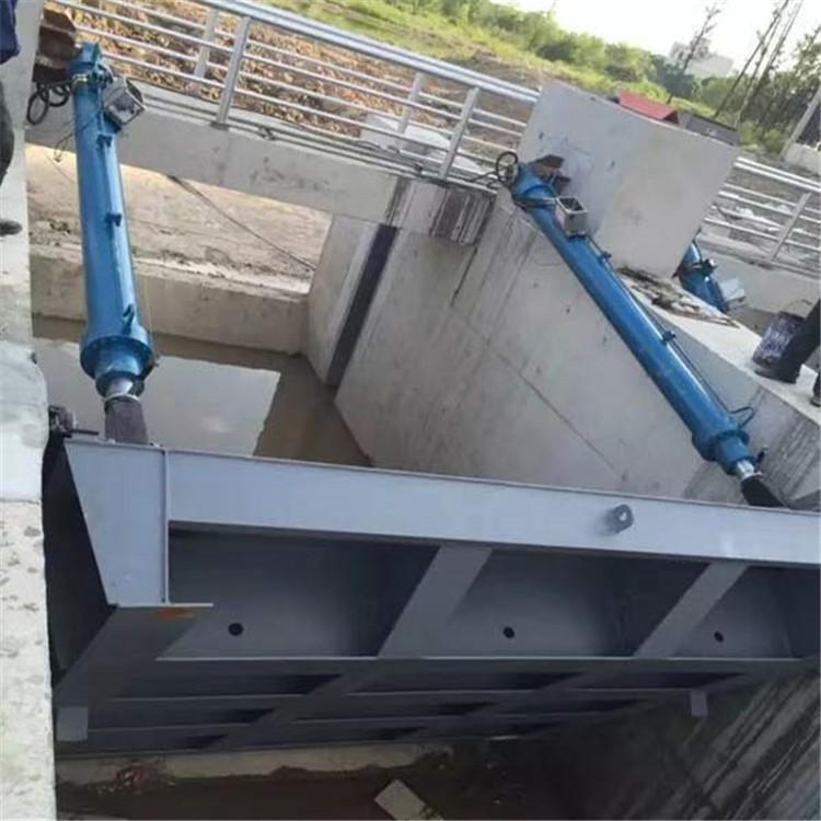 【液压平面定轮钢闸门】河北嘉乐 液压钢制闸门 渠道专用平面定轮闸门